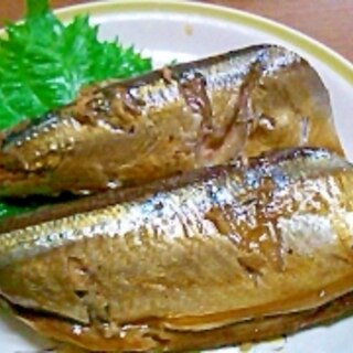 骨まで柔らかいさんまの梅酒煮（活力鍋使用）